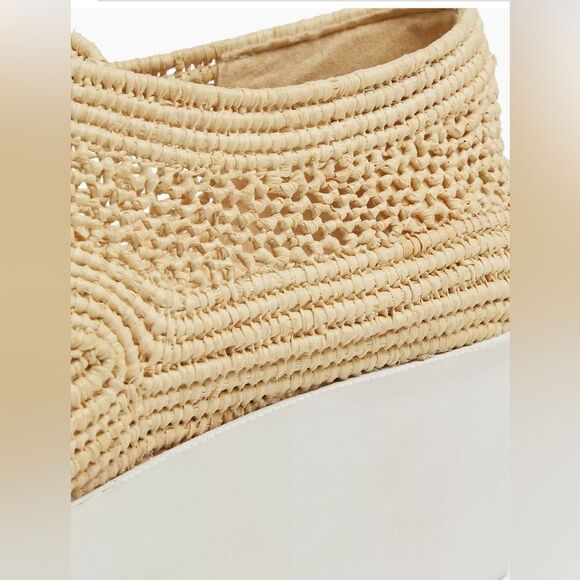 Robert Clergerie Lisa Raffia Platform Derby’s Oxfords 41. New in box. - Picture 6 of 13